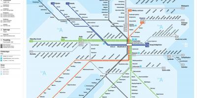 Sl tunnelbana газрын зураг