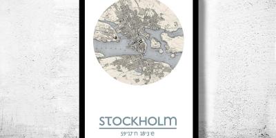 Зураг Стокгольм газрын зурагт хуудас