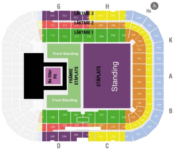мао найз arena Стокгольм