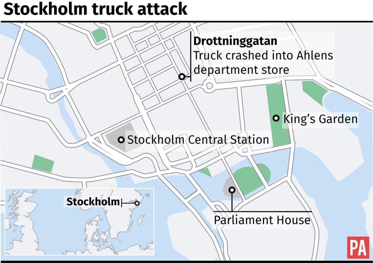 зураг drottninggatan Стокгольм